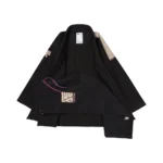 POC Bjj Gi Albino & Preto Herringbone Classic Black with Bag | Premium BJJ Gi - Image 3