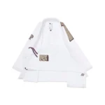 Albino and Preto POC Bjj Gi Herringbone Classic (White) with Bag - Image 7