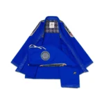 Albino and Preto Bjj RS Gi Comp BBBP Blue Belt BJJ Gi with Bag - Image 4