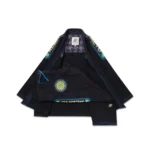 Albino and Preto RS Comp GON Bjj Gi (Black) with Bag - Image 4