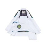 Albino and Preto RS Comp Bjj GON Gi (White) with bag - Image 4