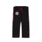 Albino and Preto RS Comp BJJ GI RW (Black) with bag - Image 4