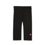 Albino and Preto RW Essential Kimono BJJ Gi (Black) with bag - Image 4