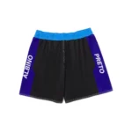 Albino and Preto Bjj MMA BBBW Herringbone Classic Rash Guard LS and shorts set - Image 5
