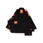 Albino and Preto BOP Bjj Gi Herringbone Classic (Black) with Bag - Image 4
