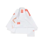 Albino and Preto Bjj BOP Gi Herringbone Classic (White) with bag - Image 4