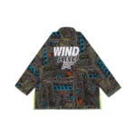 Wind and Sea BJJ Gi Albino and Preto Beach Camo Premium BJJ Kimono - Image 5