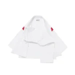 Albino and Preto Bjj Gi Destination Bison white with Bag - Image 4