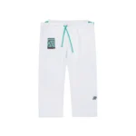 Albino and Preto Bjj GTDG Gi Herringbone Classic (White) - Image 4