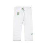 Albino and Preto Batch #98 Monochromatic Bjj Herringbone Gi Classic (Green) white - Image 5