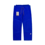 Albino and Preto Bjj POC Gi Herringbone Classic (Blue) with Bag - Image 5