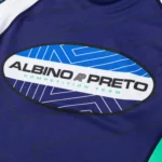 Albino and Preto RNG BJJ MMA set Comp Rash Guard SS and shorts - Image 6