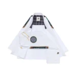 Albino and Preto RS Comp BJJ GI BBBP (White) with bag - Image 5