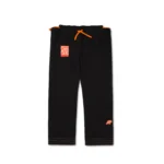 Albino and Preto BOP Bjj Gi Herringbone Classic (Black) with Bag - Image 5