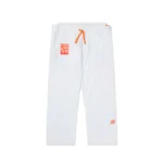 Albino and Preto Bjj BOP Gi Herringbone Classic (White) with bag - Image 5