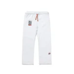 Albino and Preto BOW Herringbone Classic Bjj Gi white with bag - Image 5