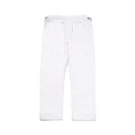Albino and Preto Batch #106 Tri-Color Herringbone Bjj Gi Classic white with bag - Image 6