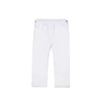 Albino and Preto Batch #111 Herringbone Classic YBM white bjj gi with bag - Image 10