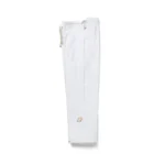 Albino and Preto BJJ Stucco Gi Herringbone Classic (White) with bag - Image 6
