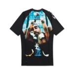 BJJ MMA Set Tupac Rash Guard LS and Shorts | Albino & Preto No-Gi Grappling Gear - Image 3