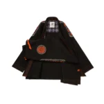 Albino and Preto RS Comp BJJ GI OO Black with Bag Premium BJJ Gi - Image 7