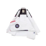 Albino and Preto RS Comp BJJ SNW Gi (White) with bag - Image 7