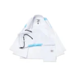 Series 16 Brazil BJJ Gi Albino & Preto White Premium Competition Gi with Bag - Image 7