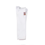 Albino and Preto Batch #111 Herringbone Classic YBM white bjj gi with bag - Image 9