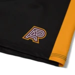 Albino and Preto Batch #111 Herringbone Classic MMA Bjj YBM Rash Guard LS and shorts - Image 8