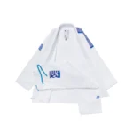 Albino and Preto BBBW Herringbone Bjj Classic Gi (White) with bag - Image 7