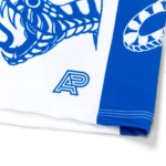 Albino and Preto Year of the Snake Rash Guard SS and shorts bjj mma - Image 8