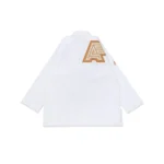 BJJ Gi MAT Albino and Preto Herringbone Classic White Brazilian Jiu-Jitsu Gi with bag - Image 7