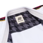 Albino and Preto BJJ GI RS Comp BRO (White) with bag - Image 8