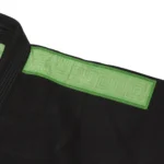 Albino and Preto Batch #98 Monochromatic Herringbone Bjj Gi Classic (Green) black Gi with Bag - Image 8
