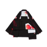 Albino and Preto Floral Fury Bjj Gi (Black) with bag - Image 8