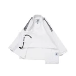 MIL BJJ Gi SP Brazil DP.1 White by Albino & Preto with Premium Bag | Premium BJJ Gi - Image 8