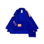 BJJ Gi OBY Albino and Preto Herringbone Classic Blue with Bag Premium Brazilian Jiu-Jitsu Uniform - Image 8