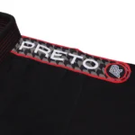 Albino and Preto RS Comp BJJ GI RW (Black) with bag - Image 9