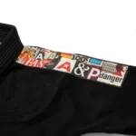 Albino and Preto Batch #105 Collage Bjj Gi black with bag - Image 9
