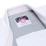 Best Sanktuary BJJ Gi | Albino & Preto White Kimono with Bag IBJJF Competition BJJ Gi - Image 9