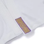 BJJ Gi Series 10 | Albino & Preto Brazil White Kimono with Bag Premium Competition Gi - Image 9