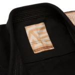 Albino and Preto Stucco Bjj gi Herringbone Classic (Black) with bag - Image 9