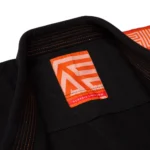 Albino and Preto BOP Bjj Gi Herringbone Classic (Black) with Bag - Image 9