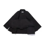 Albino and Preto Batch #99 Bjj Gi Quilted Kimono black with bag - Image 9