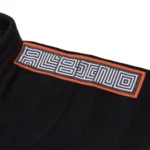 Albino and Preto BOW Bjj Gi Herringbone Classic black - Image 9