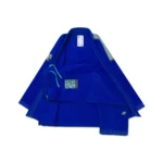 Albino and Preto Bjj Gi GTDG Herringbone Classic (Blue) with Bag - Image 9