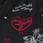 MMA BJJ Love & Hate 2 Rash Guard SS and Shorts | Albino & Preto Premium Fight Set - Image 10