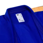 BJJ Gi OBY Albino and Preto Herringbone Classic Blue with Bag Premium Brazilian Jiu-Jitsu Uniform - Image 9