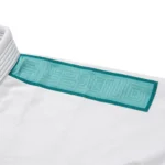 Ocean Mist BJJ Gi Albino and Preto Herringbone Classic White with Bag | Premium IBJJF Gi - Image 9