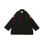 BJJ Gi Bison black with bag Albino and Preto premium Brazilian Jiu-Jitsu gi
